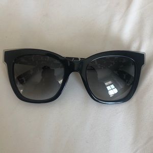 Kate Spade black Hello Sunshine sunglasses